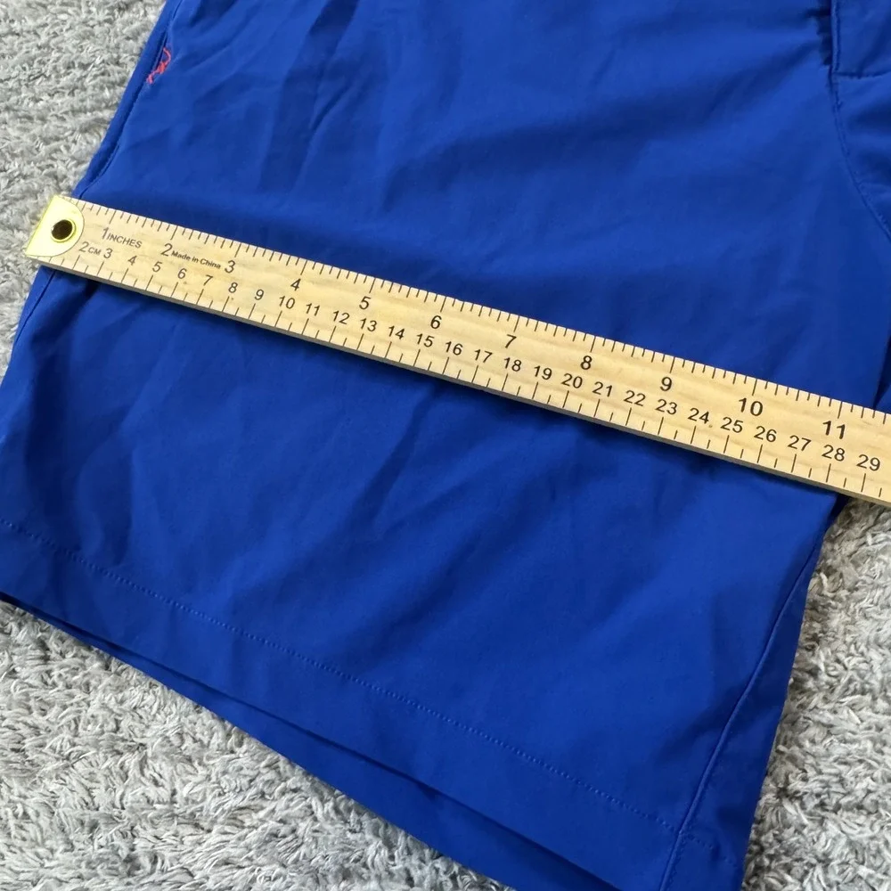 Rhone Commuter Shorts 31 Royal Blue Stretch Performance Fabric